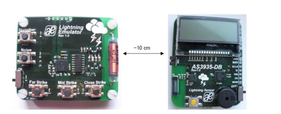ScioSense AS3935 Franklin Lightning Sensor™ IC