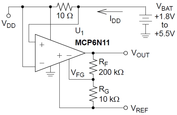 Microchip Technology MCP6N11 Single Instrumentation Amplifiers