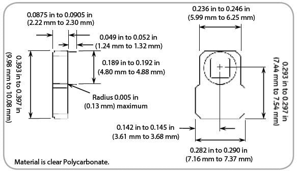 Block Diagram - Amphenol Advanced Sensors NPC-100 & NPC-120 NovaSensor Pressure Sensors