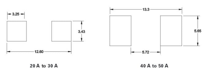 Eaton Electronics 1025HC High Current SMT Ceramic Tube Fuses