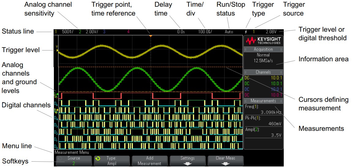 Keysight Technologies DSOX20xA Oscilloscopes