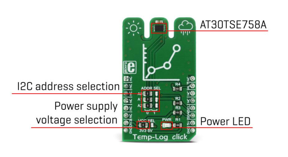 Chart - Mikroe MIKROE-2886 Temp-Log Click
