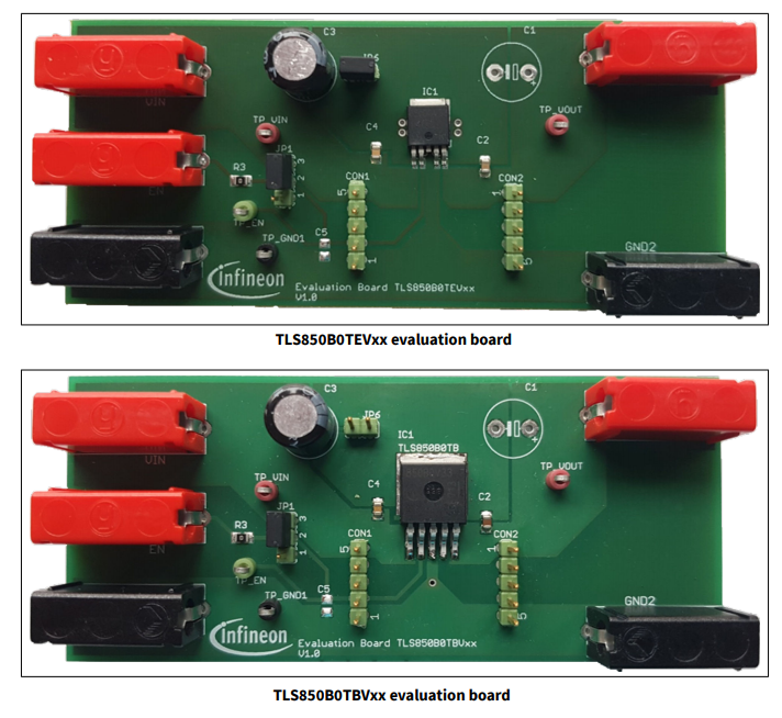 Infineon Technologies TLS850B0 Demonstration Boards