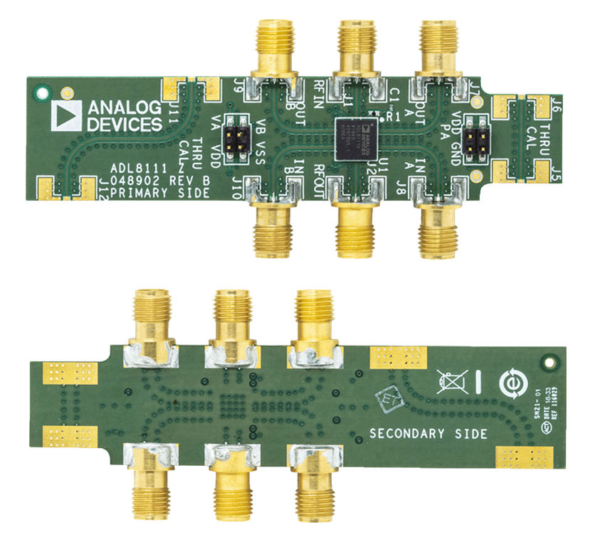Application Circuit Diagram - Analog Devices Inc. ADL8111-EVALZ Evaluation Board