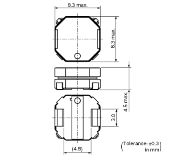 Murata DEM Wire Wound Ferrite Inductors