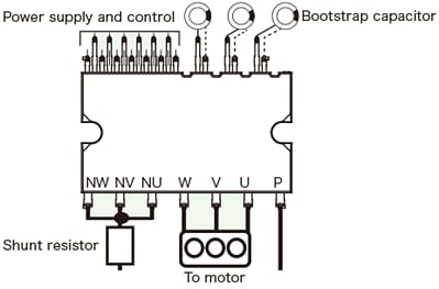 Mechanical Drawing - Mitsubishi Electric SLIMDIP™ Modules