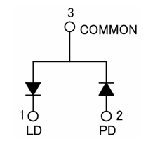 Schematic - ROHM Semiconductor Red Single Mode Laser Diodes