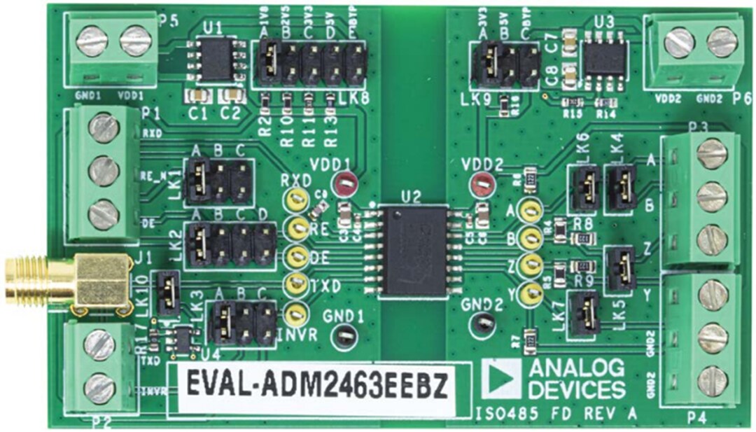 Analog Devices Inc. EVAL-ADM2763EEBZ Evaluation Board