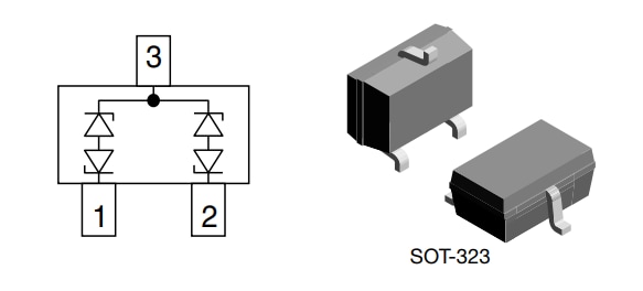 Vishay Semiconductors VCAN26 BiSy ESD Protection Diodes