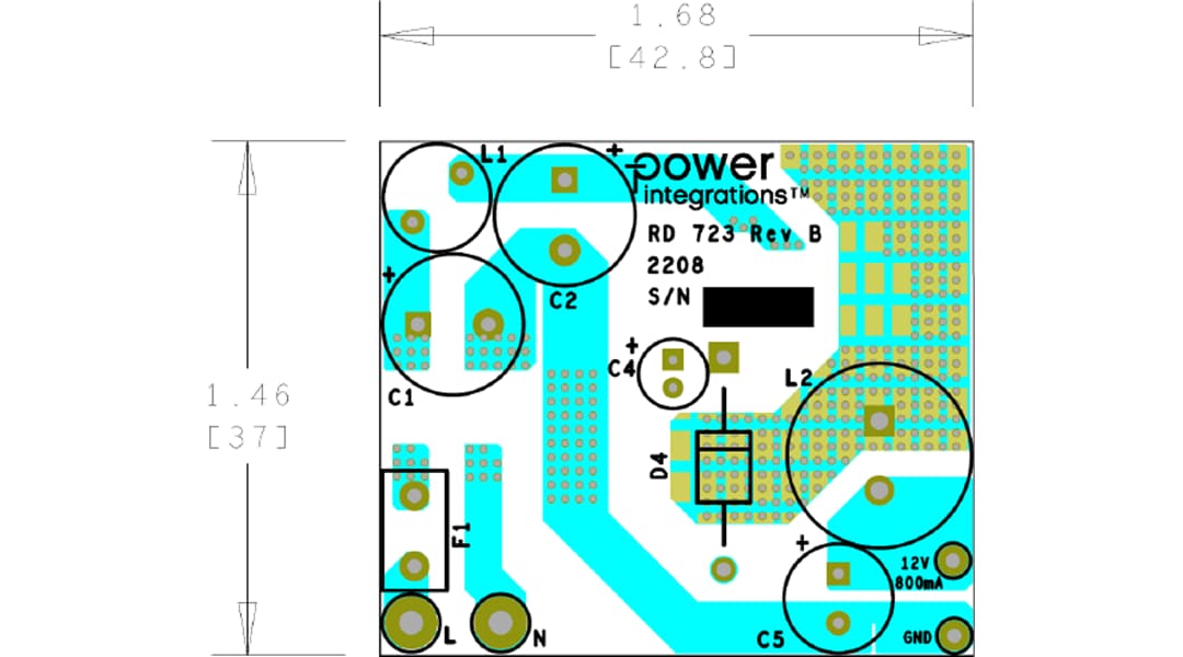 Power Integrations RDK-723 Reference Design Kit