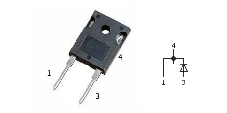 Application Circuit Diagram - Diotec Semiconductor ESW6004/ESW6006 Superfast Rectifier Diodes