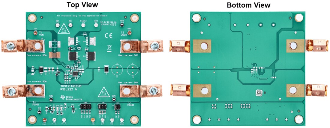 Mechanical Drawing - Texas Instruments TPS1211Q1EVM Driver Evaluation Module (EVM)