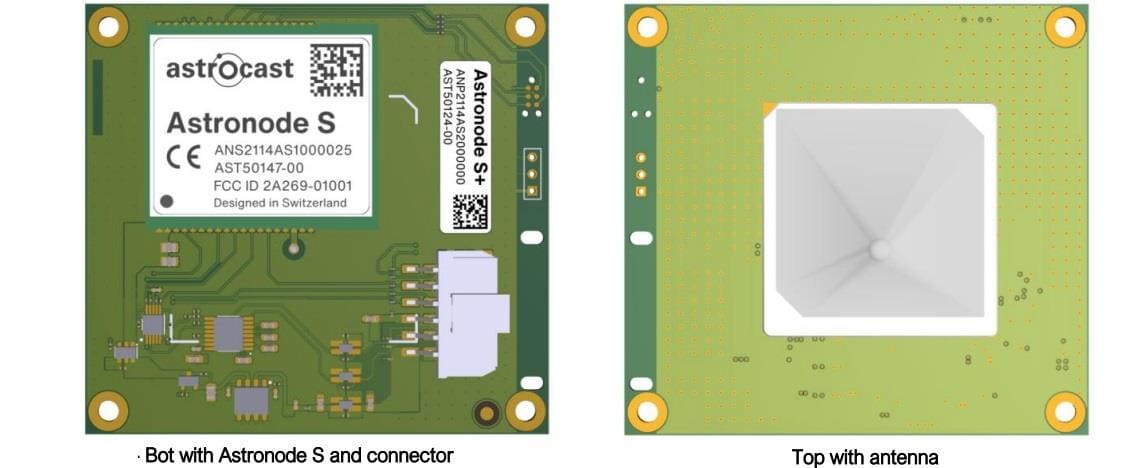 Astrocast Astronode S+ Satellite Communication Device