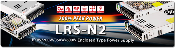 Infographic - MEAN WELL LRS-N2 Switching Power Supplies