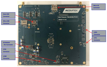 MediaTek Genio 700 (MT8390) Edge-AI IoT Evaluation Kit