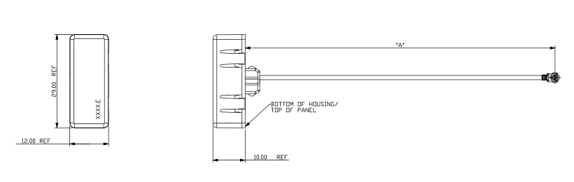 Chart - TE Connectivity / Linx Technologies UAM Wi-Fi® 6E/Wi-Fi 7 Embedded Antennas