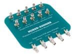 HUBER+SUHNER Precision Compression-Mount PCB Connectors