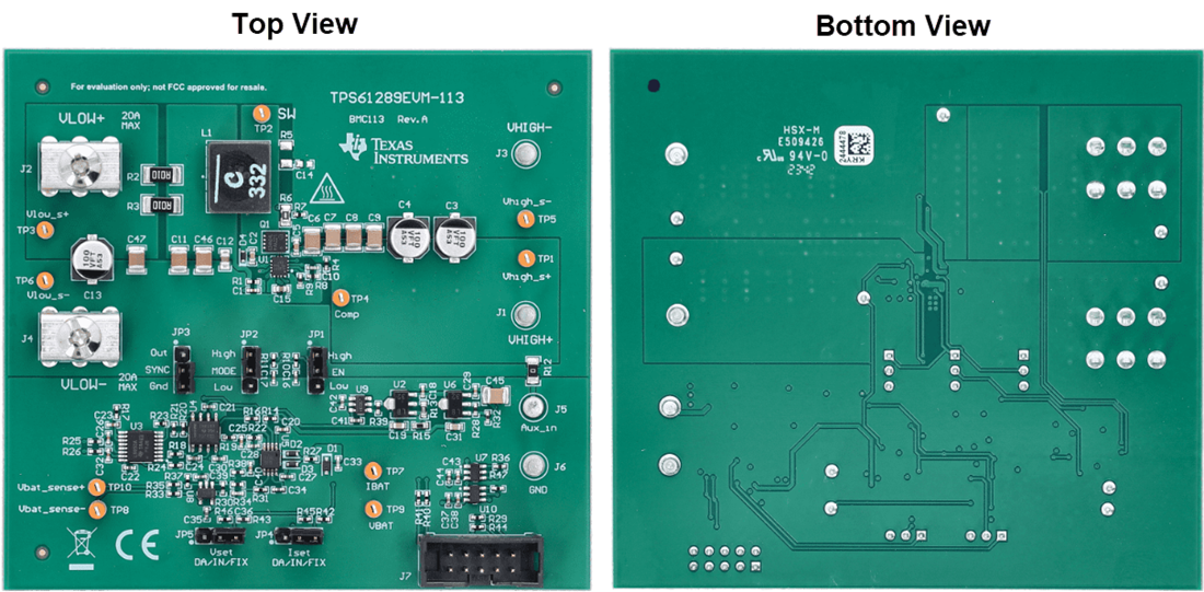 Mechanical Drawing - Texas Instruments TPS61289EVM-113 Converter Evaluation Module