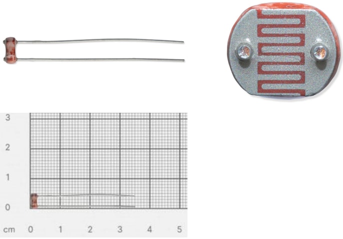 Soldered 101110 Photoresistor (LDR)