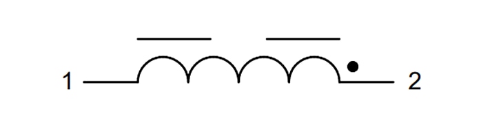 Schematic - Würth Elektronik WE-LHCA Low Profile High Current Inductors