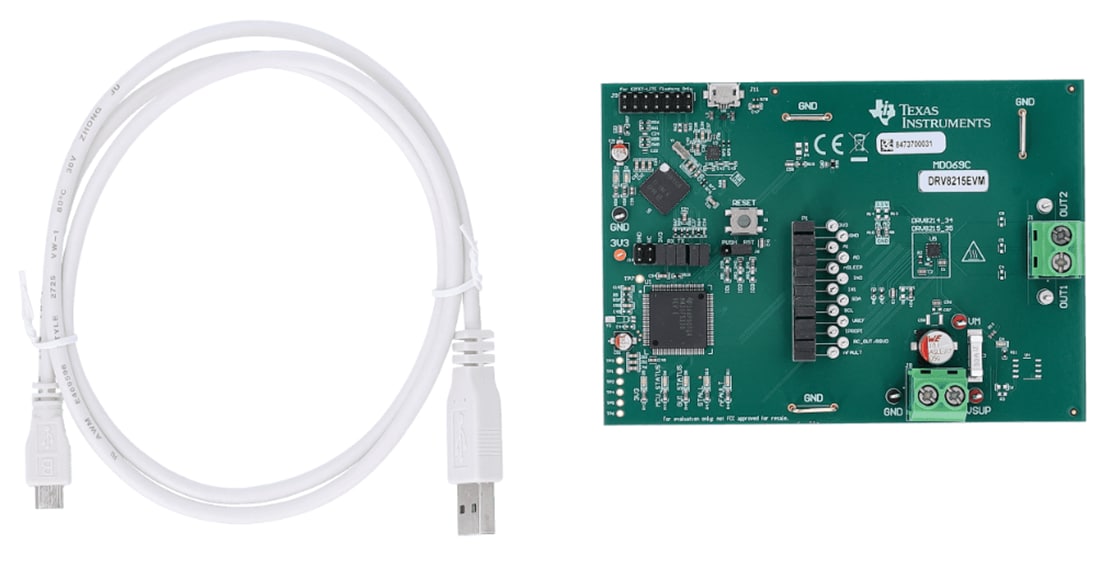 Texas Instruments DRV8215EVM Driver Evaluation Module (EVM)