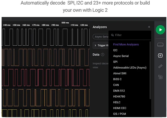 Infographic - Saleae Logic 8 USB Logic Analyzers