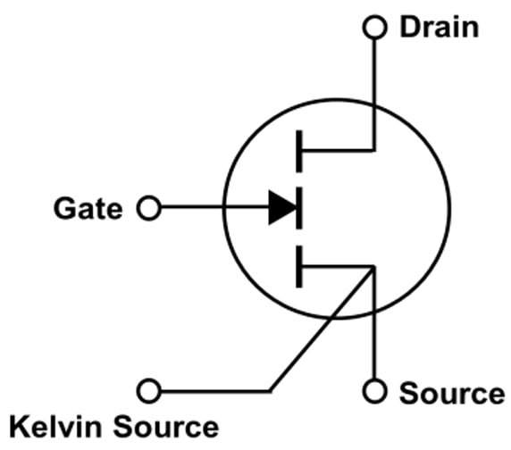 Application Circuit Diagram - ROHM Semiconductor GNP2x 650V Enhancement Mode GaN HEMTs
