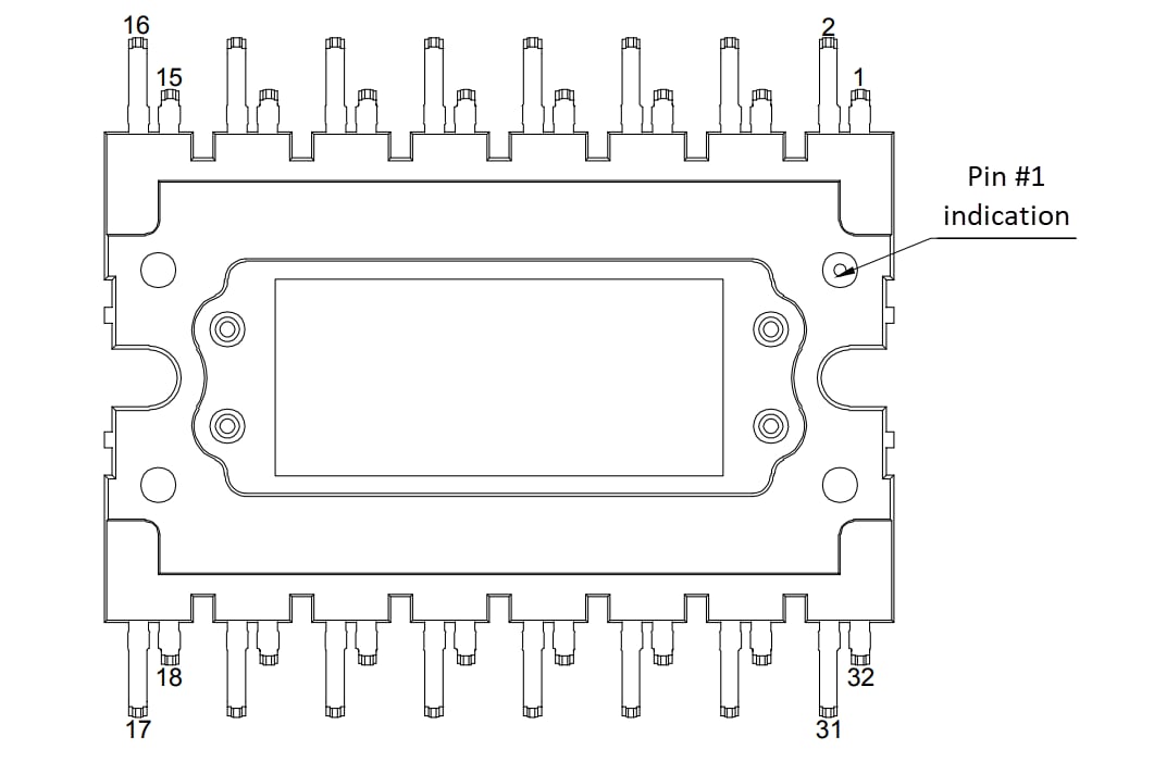 STMicroelectronics M2TP80M12W2-2LA Automotive Power Module