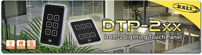 Infographic - MEAN WELL DTP-2x DALI-2 Lighting Touch Panels (Push Button)