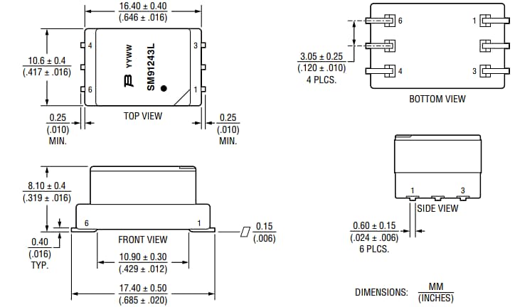 Infographic - Bourns SM91243L Reinforced Gate Driver Transformer