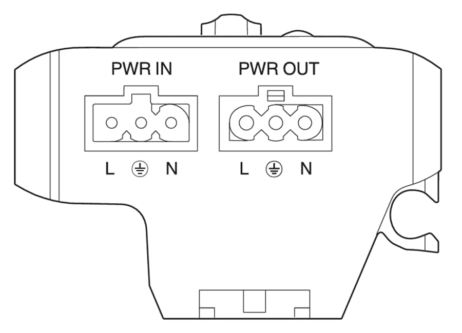 Mechanical Drawing - Phoenix Contact LED Enclosure Light