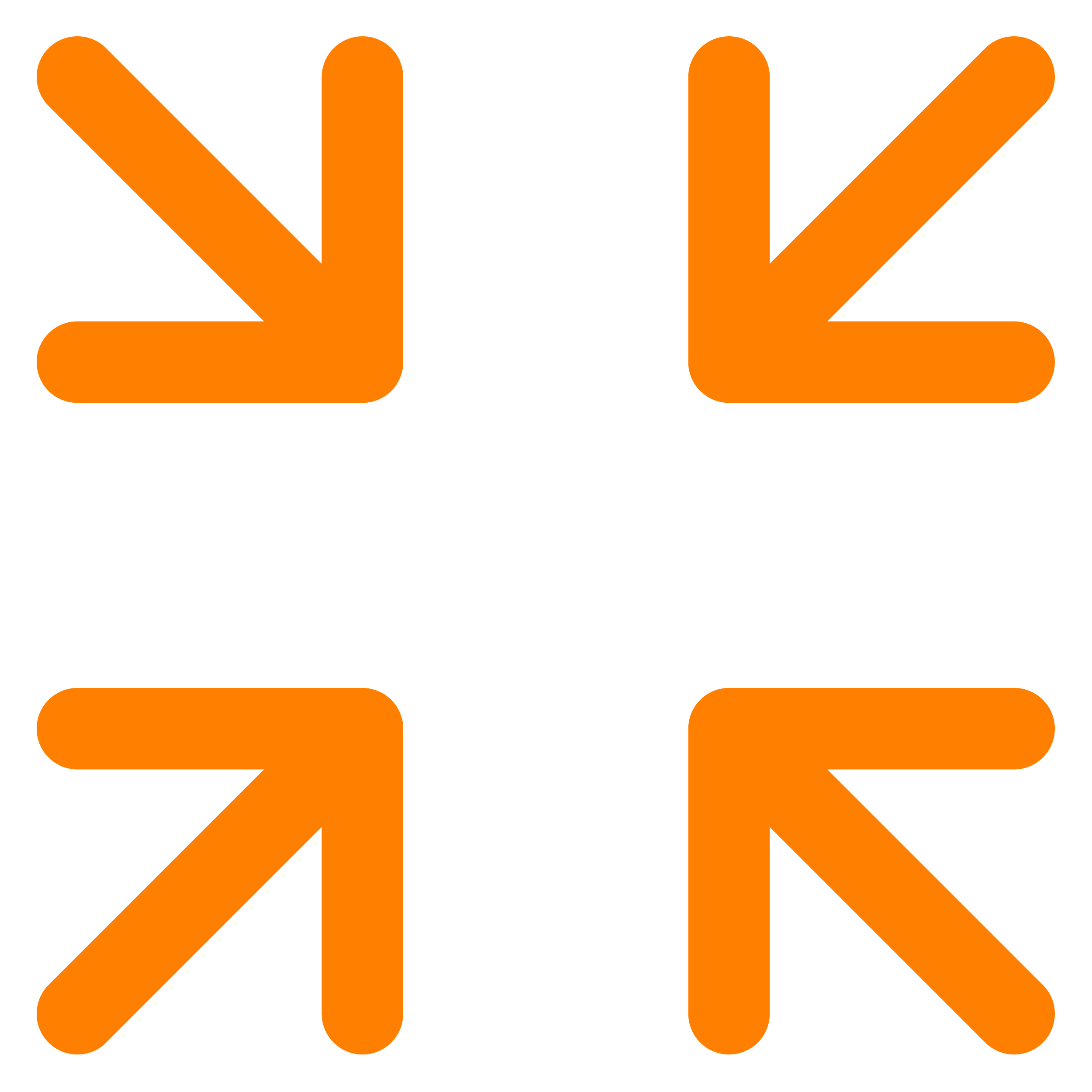 Arrows shrinking together