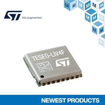 Learn more about the Teseo-LIV4F GNSS dual-band module