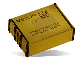 Now at Mouser: Vicor NBM2317 Bus Converter Bridges 12V to 48V at 98% Efficiency
