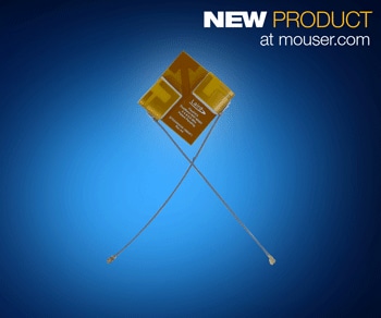 Now Shipping from Mouser: Laird's FlexMIMO Antenna Offers Industry's First Flexible PIFA Antenna for Wi-Fi MIMO Applications