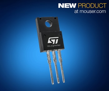 Mouser Electronics Now Stocking STMicroelectronics MDmesh M6 High-Efficiency Super-Junction MOSFETs