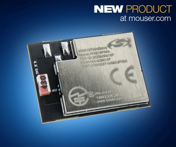 Silicon Labs' Compact MGM13P Mighty Gecko Wireless Mesh Modules Now Shipping from Mouser Electronics